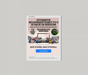 Student Email Marketing