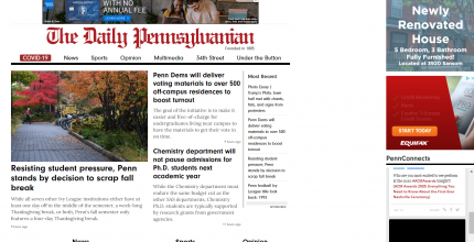 College Newspaper Online Advertising